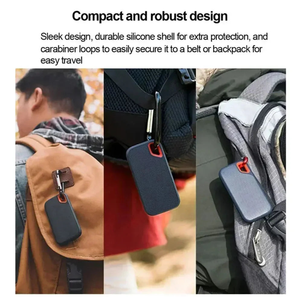 Portable High-Speed External SSD for Rapid Data Transfer & Shockproof Storage