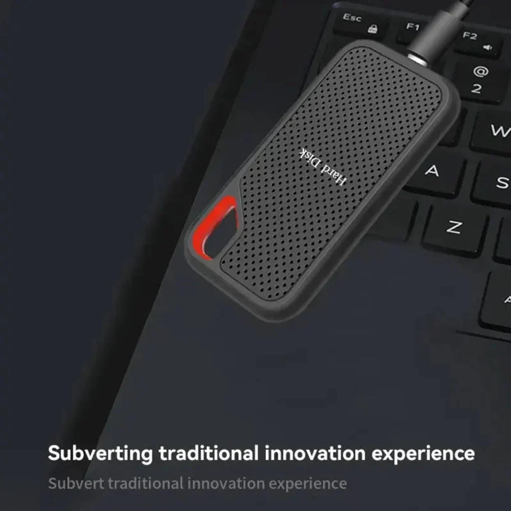 Portable High-Speed External SSD for Rapid Data Transfer & Shockproof Storage
