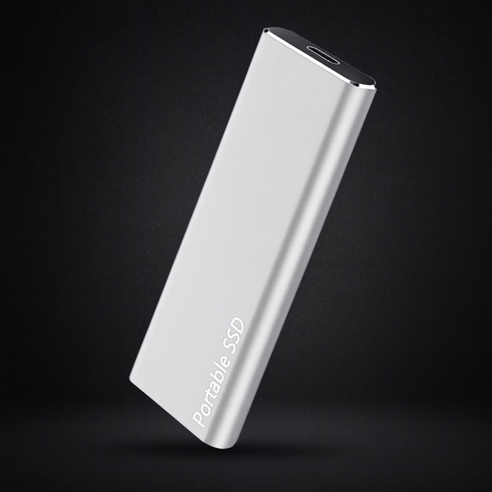 High-Speed Aluminum Portable External SSD Storage Drive