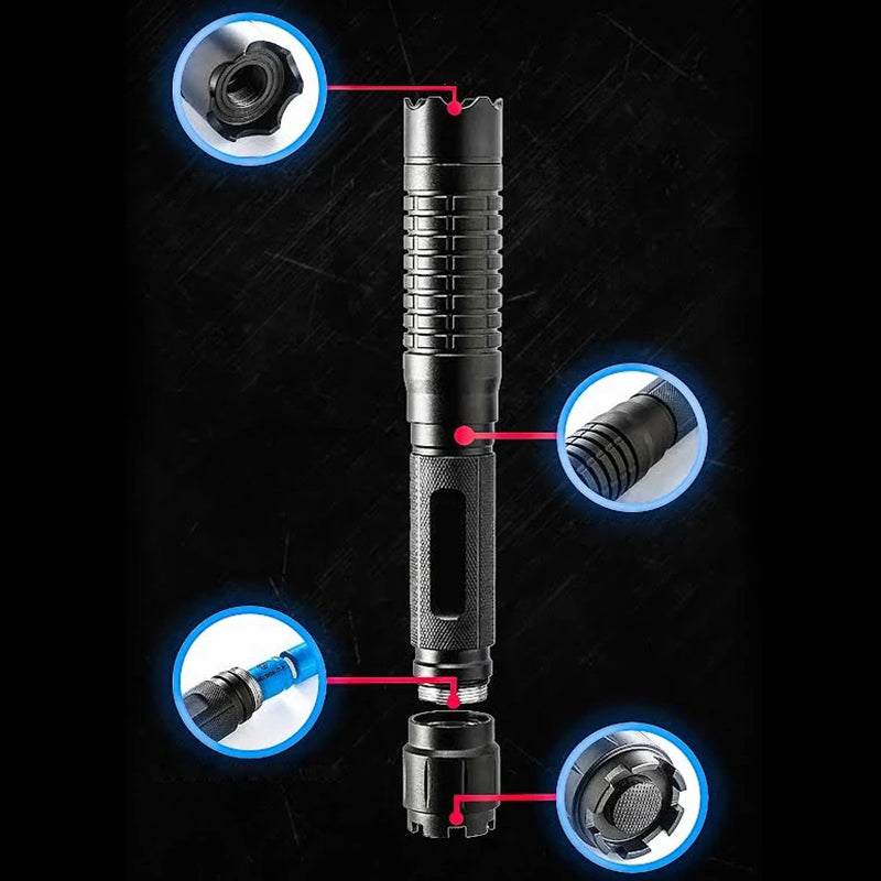 Handheld Laser Pointer with Adjustable Beam