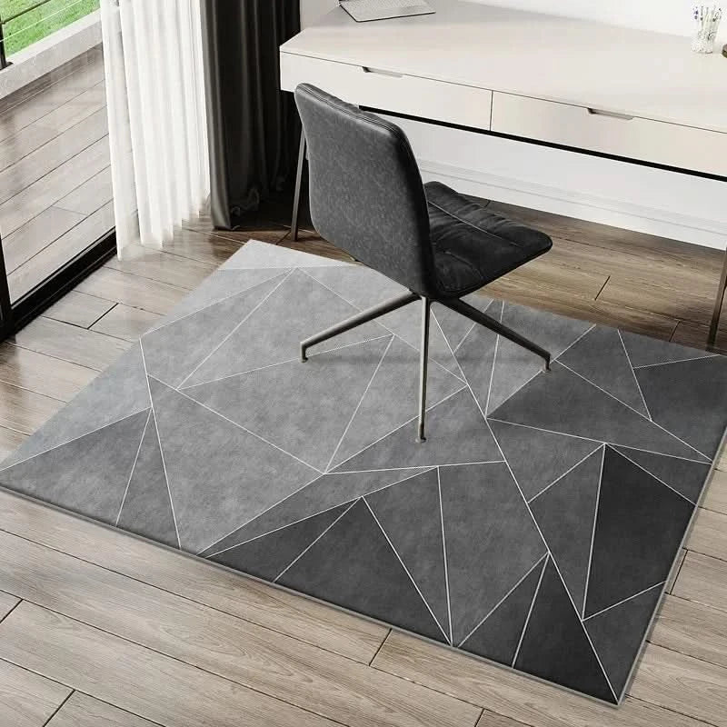 Washable Office Chair Mat – Hard Floor Carpet Protector