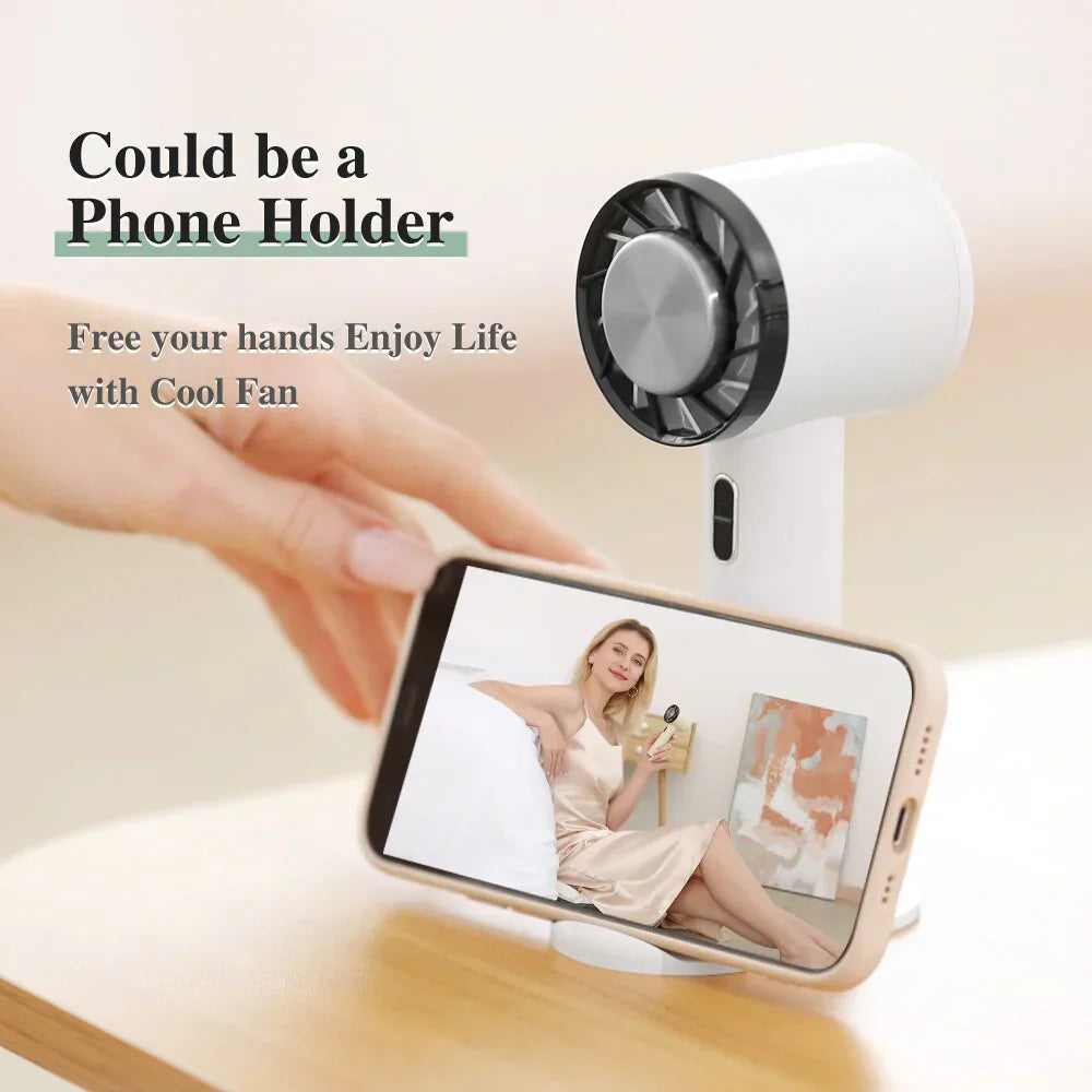 Compact Portable Cooling Fan for Home, Office, and Outdoor Adventures