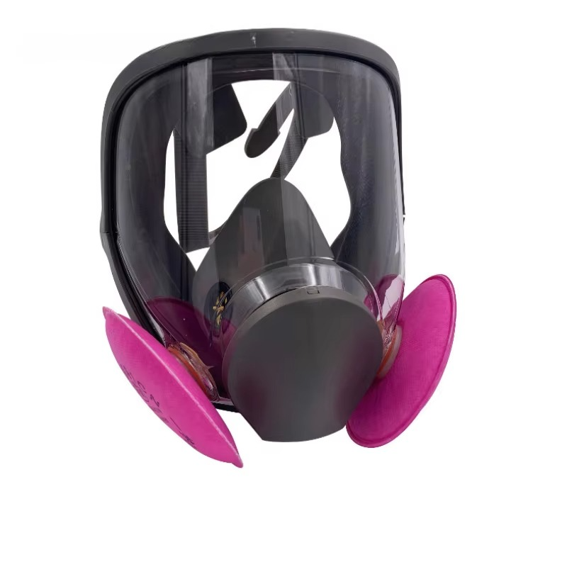 Full Face Safety Gas Mask with Anti-Fog and Secure Fit