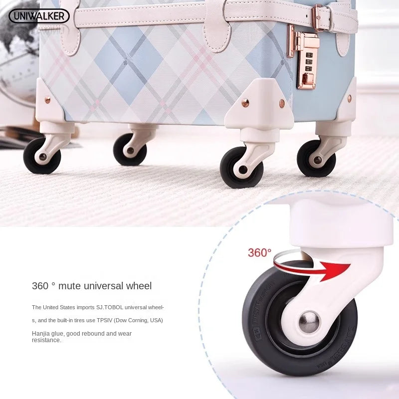 Vintage Hardcase Luggage Collection - Valencia
