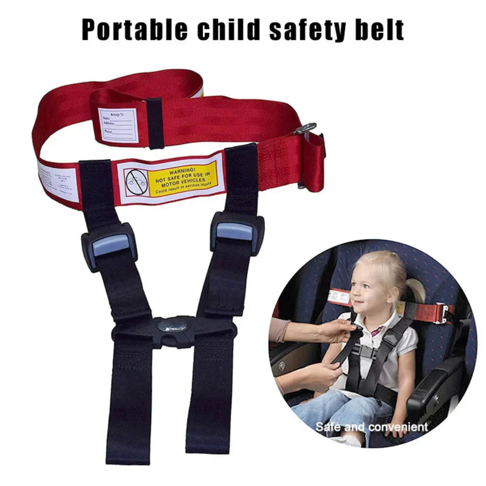 Adjustable Child Safety Harness for Airplane Travel