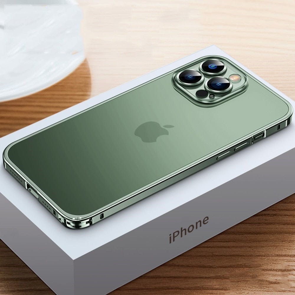 iPhone Aluminum Bumper Case | Metal Protective Cover