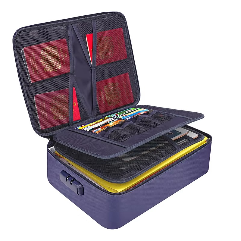 Fireproof Waterproof Document Bag – Secure Portable Storage for Travel & Home