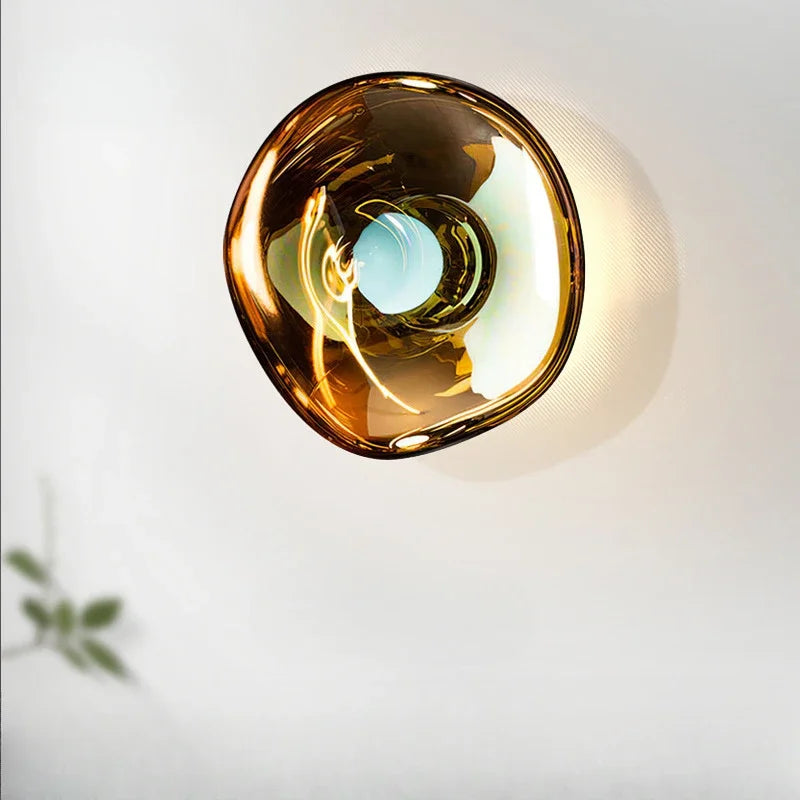 Scandinavian-Inspired Modern Lava Wall Lamp