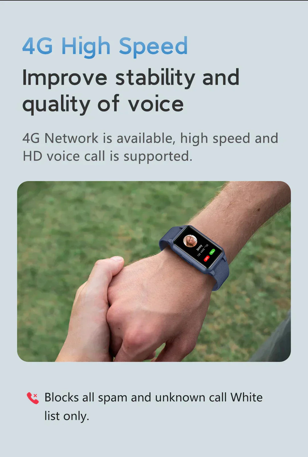 Elderly Safety Smartwatch with Fall Alerts and GPS Tracking