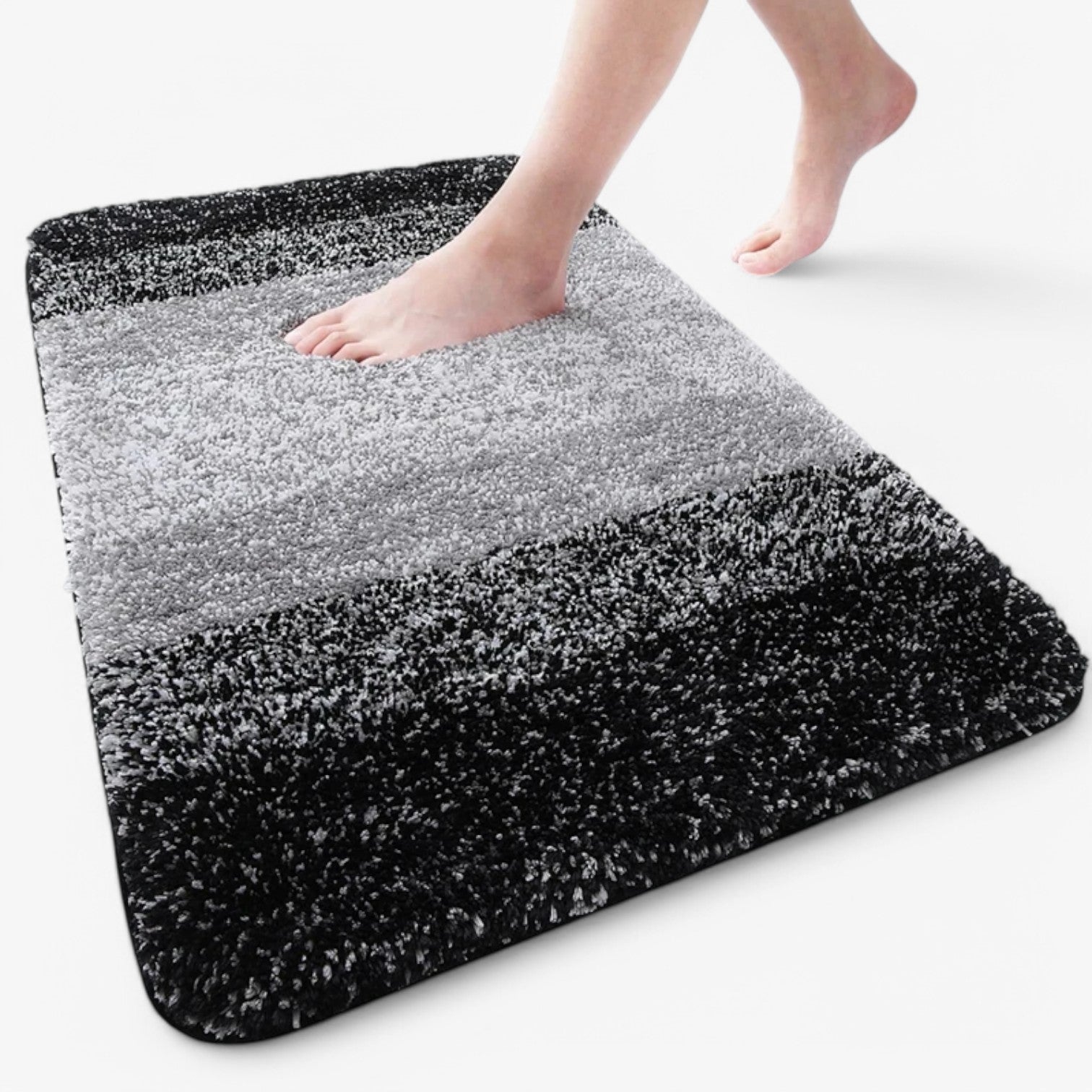 Ultra Absorbent Non-Slip Bath Mat – Quick Dry Rug for Bathroom Safety