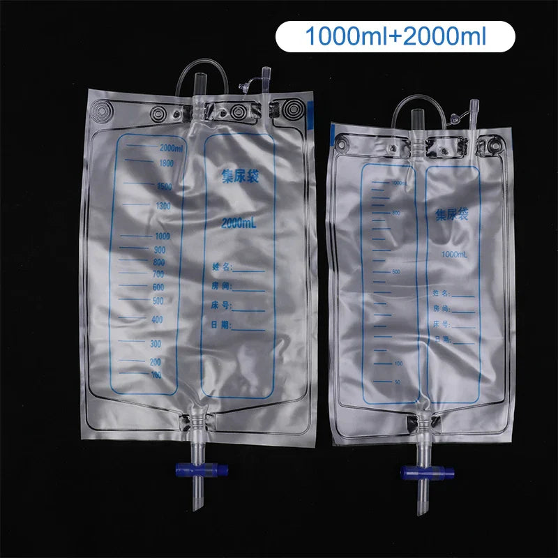 Silicone Urine Collector for Adults with Catheter Bag