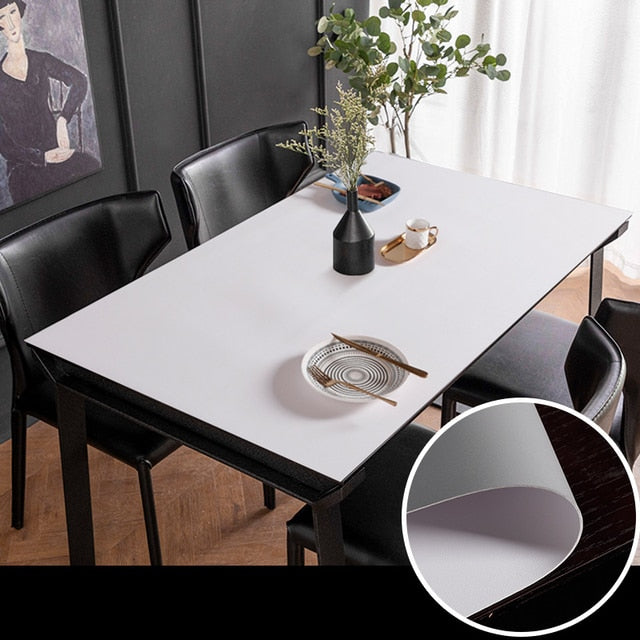 Nordic Style Leather Waterproof Table Mat for Protection
