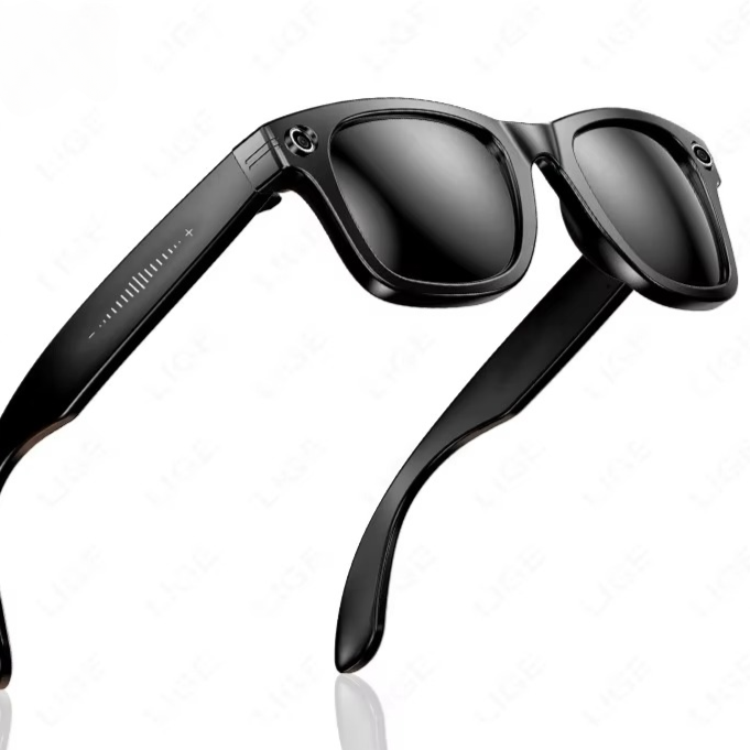 Smart Glasses: Capture Photos, Videos, AI Translations & Bluetooth Audio
