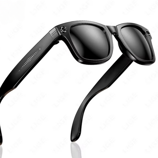 Smart Glasses: Capture Photos, Videos, AI Translations & Bluetooth Audio