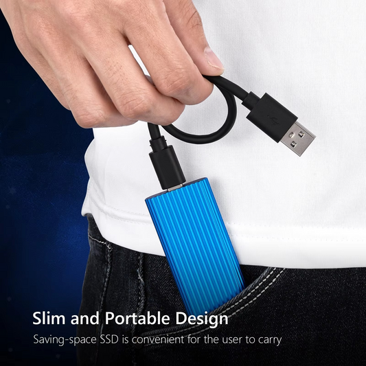 Ultra-Fast USB 3.1 Portable SSD - High-Speed Solid State Drive