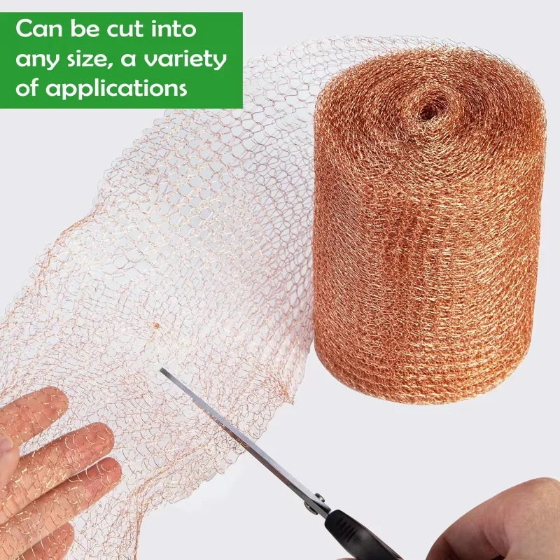 Copper Snail Barrier Mesh Tape | Snail Protection for Gardens & Beds | Weatherproof