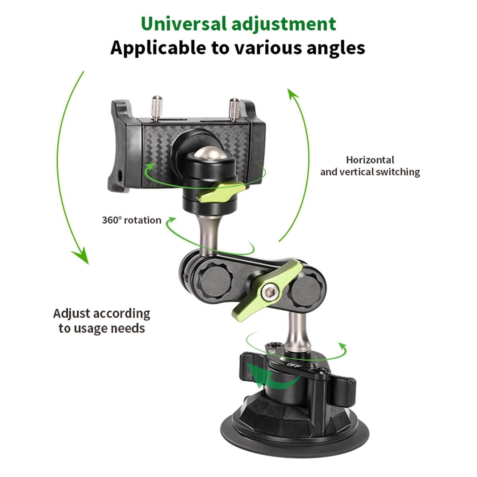 Universal Car Phone Holder with Super Strong Suction
