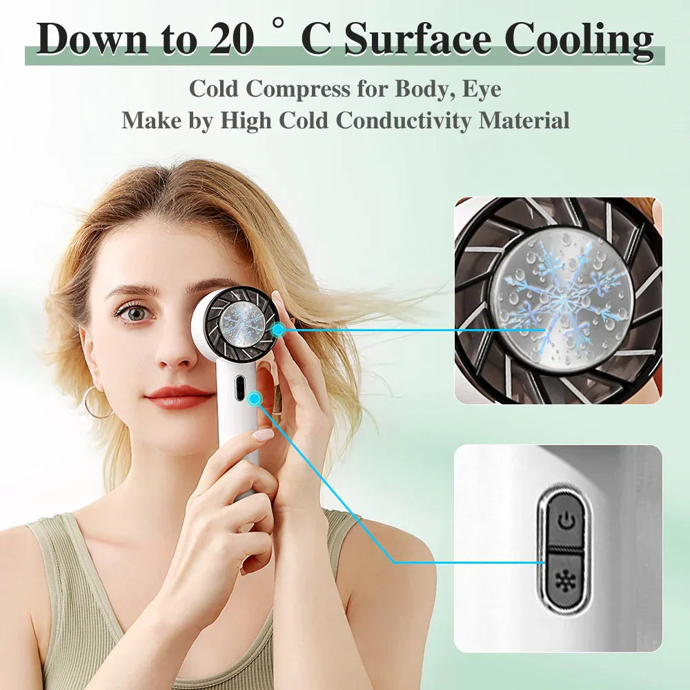 Compact Portable Cooling Fan for Home, Office, and Outdoor Adventures