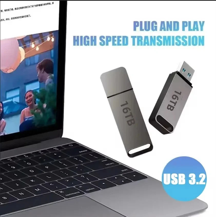 USB 3.2 Flash Drive | Fast, Durable, Waterproof Storage for Windows & Mac