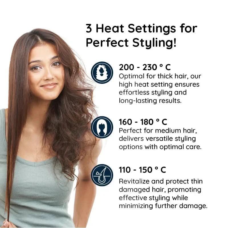 2-in-1 Rotating Hair Styling & Smoothing Brush