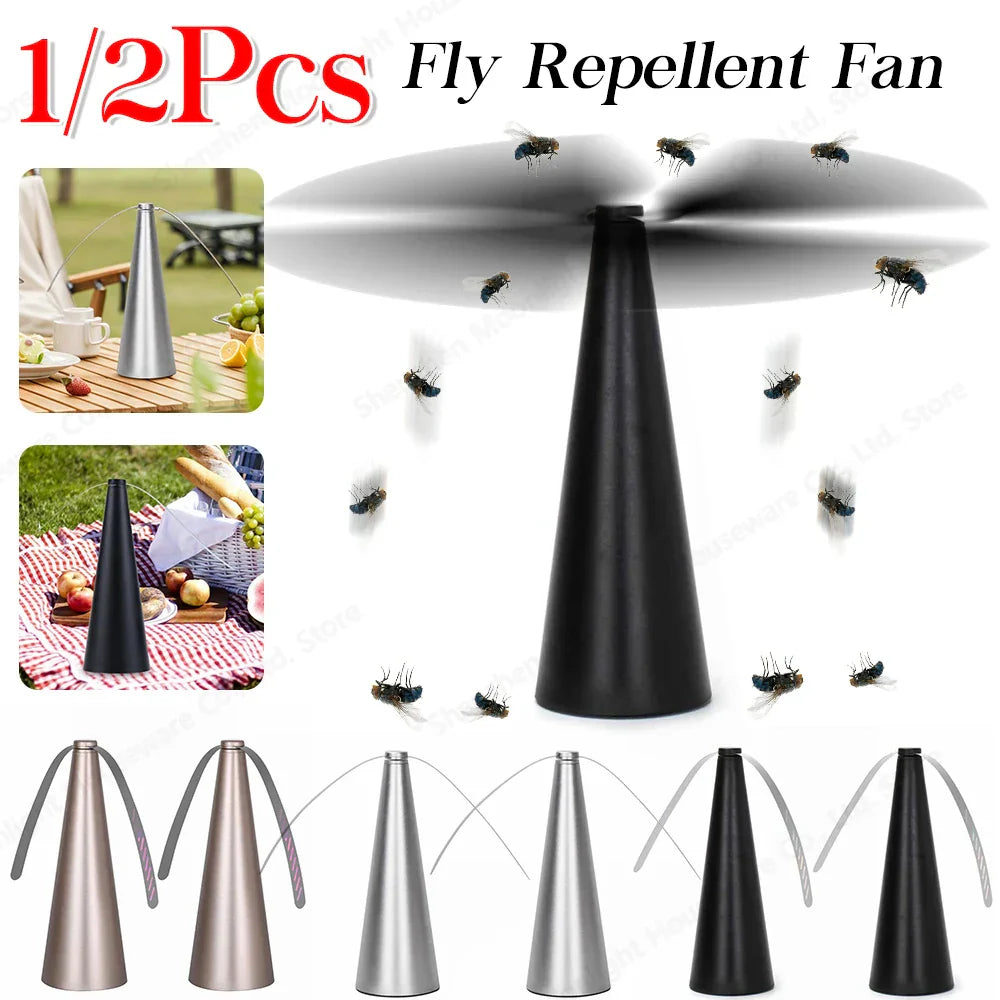 Fly Deterrent Fan for Outdoor Dining