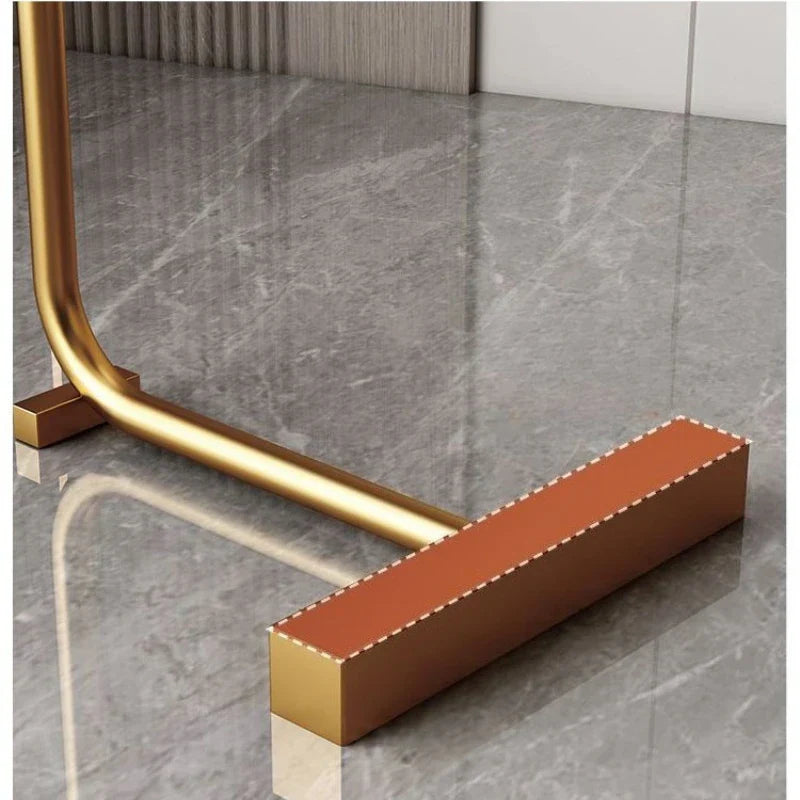 C-Shaped Mobile Side Table for Sofa or Bed