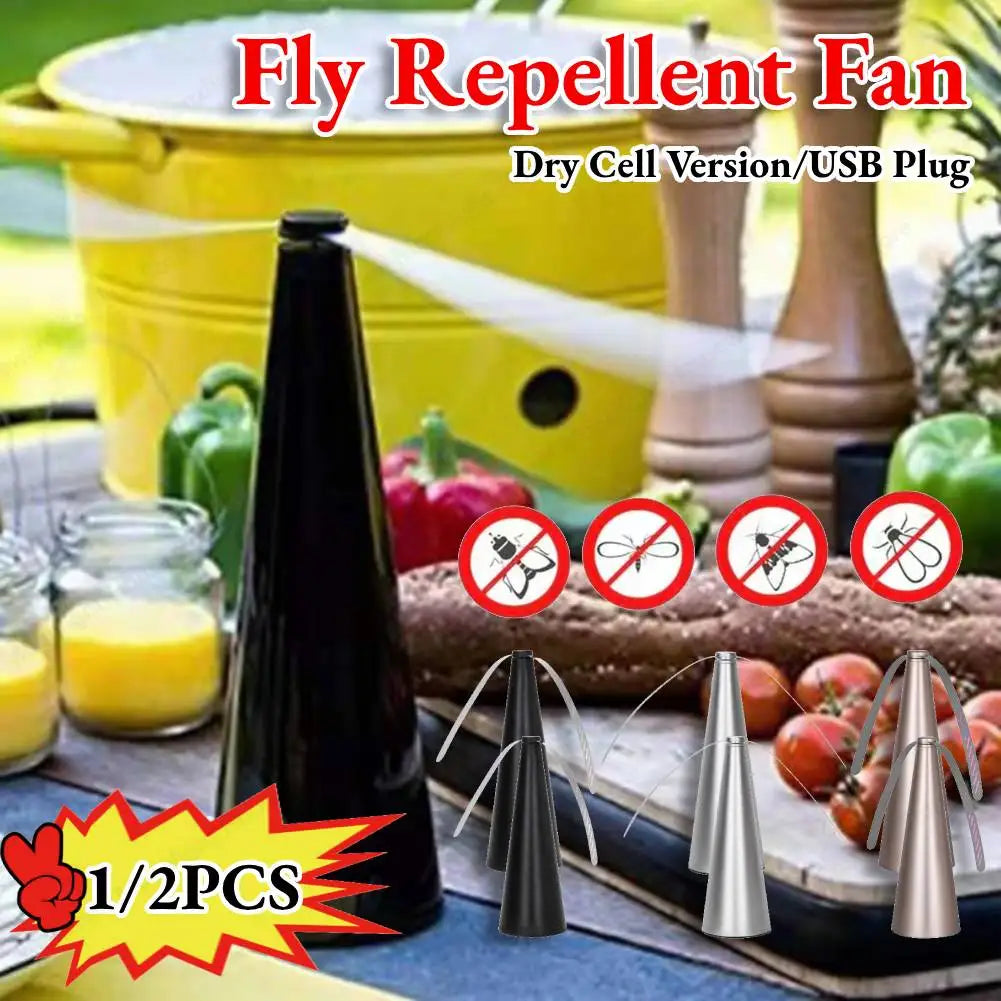 Fly Deterrent Fan for Outdoor Dining