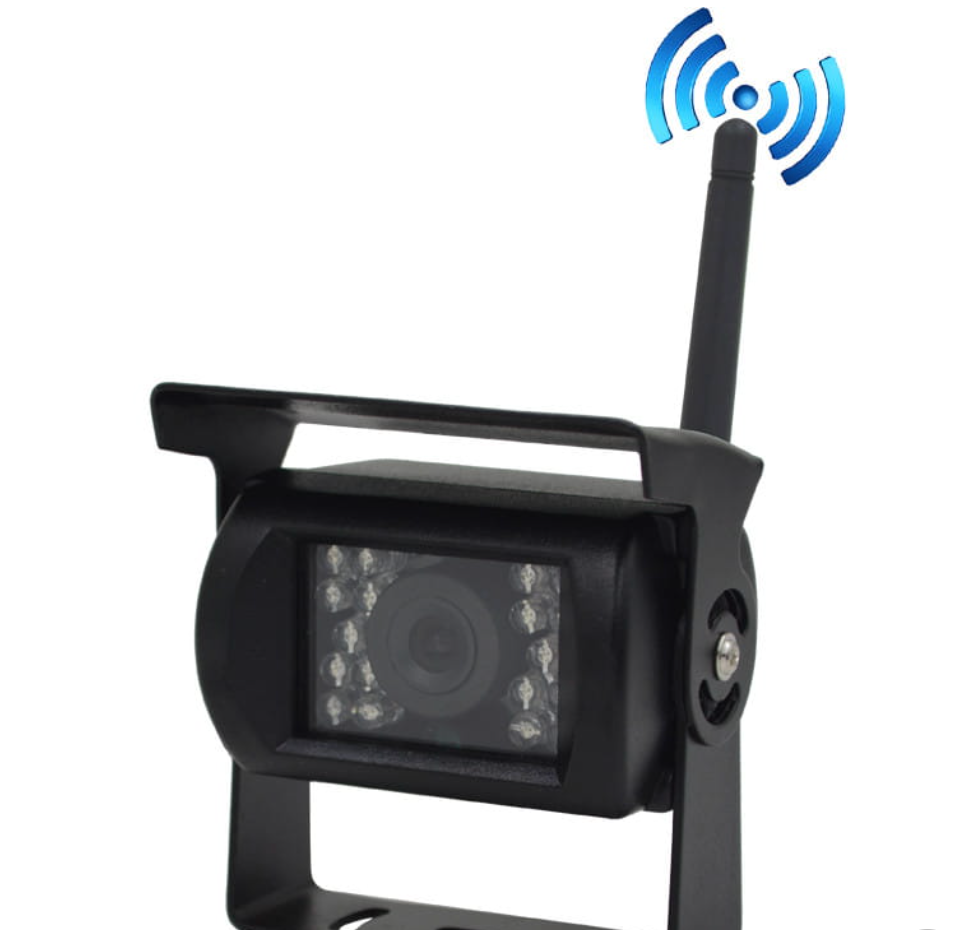 Wireless Backup Camera System for RVs and Trucks with 7" Display & Wide View