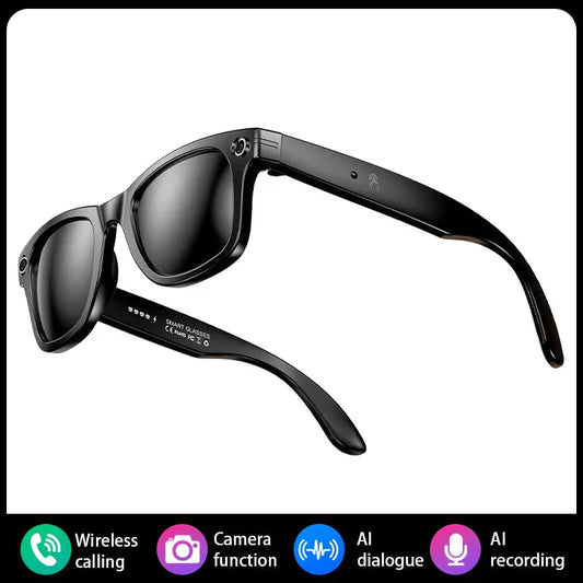 Smart Bluetooth-Enabled Camera Glasses