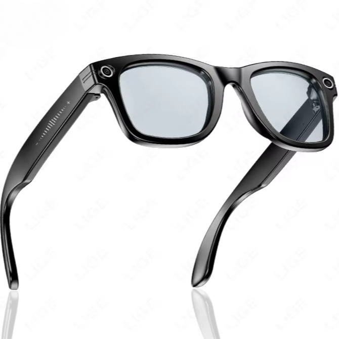 Smart Glasses: Capture Photos, Videos, AI Translations & Bluetooth Audio