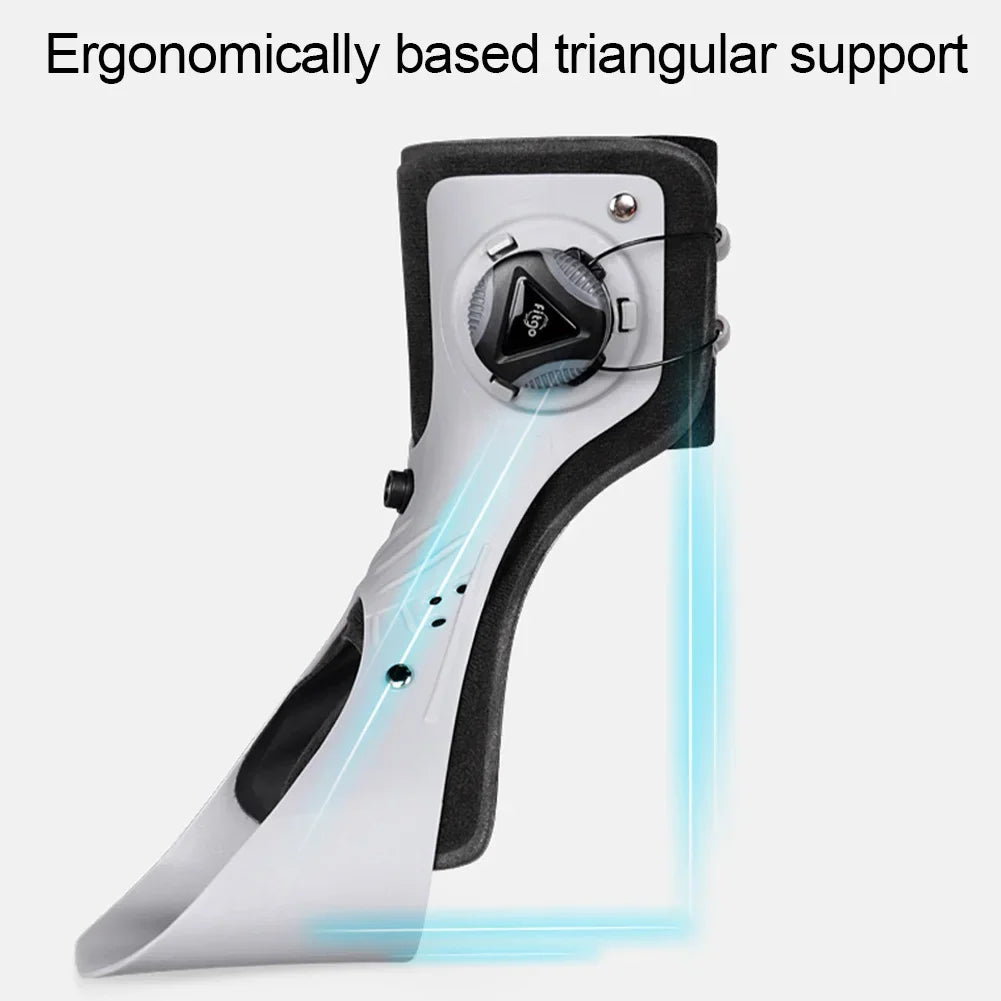 Adjustable Ankle Support Brace for Foot Drop Correction