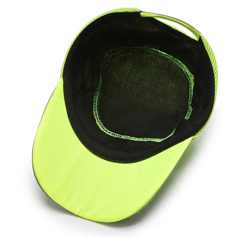Red Safety Bump Cap - Durable Helmet for Home, Work, and Factory Use