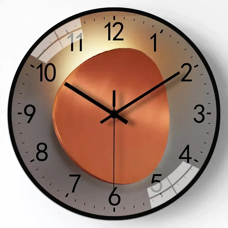 Silent Wall Clock | Elegant, Non-Ticking Timepiece for Bedroom & Office