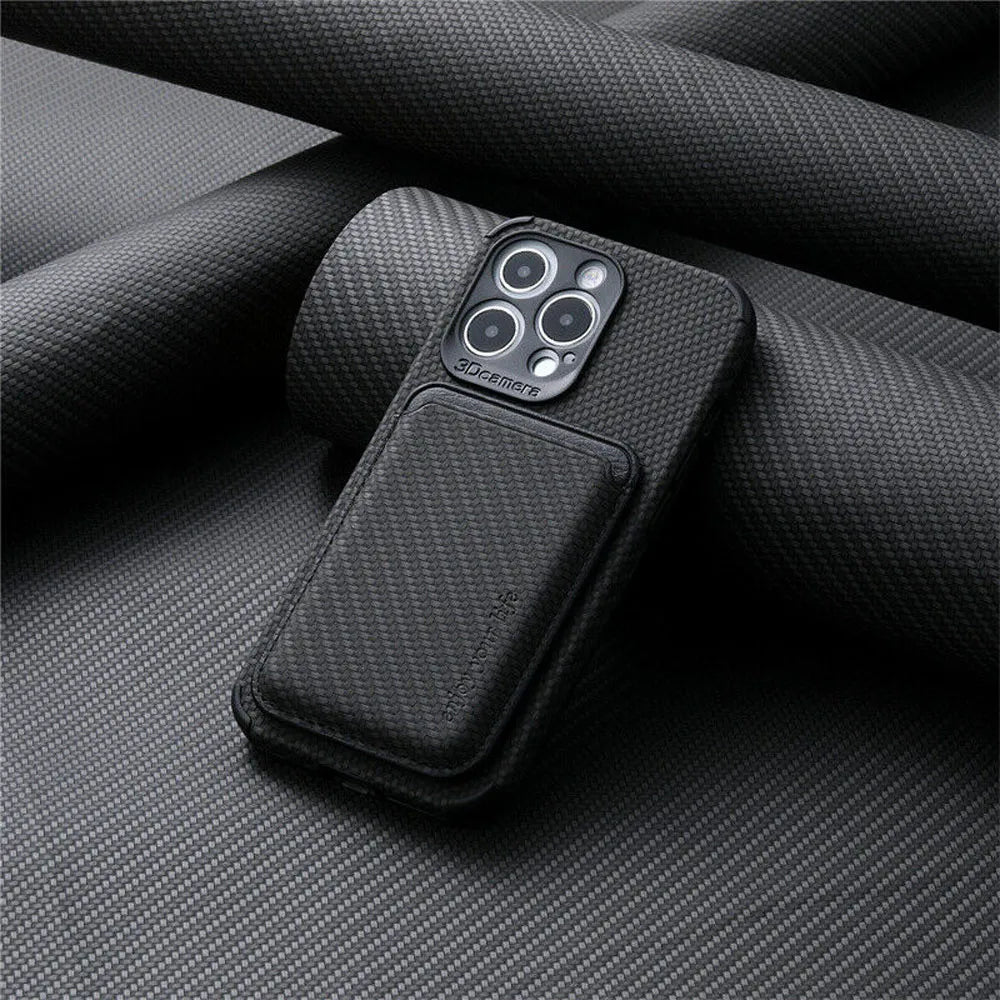 Magnetic iPhone Wallet Case with Card Holder and Slim Profile
