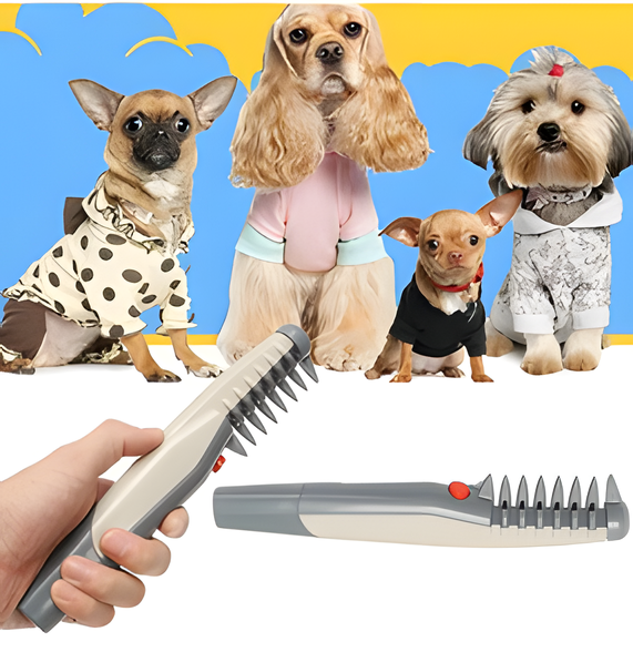 Tangle-Free Pet Grooming Trimmer for Cats and Dogs