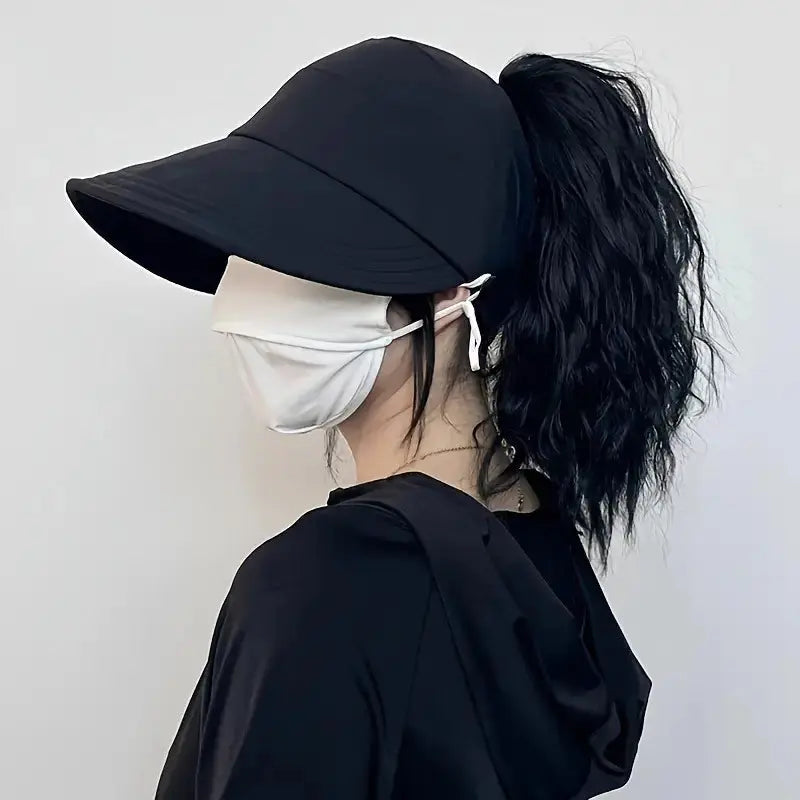 Wide Brim Beach Hat – Foldable, Lightweight, Sun Protection