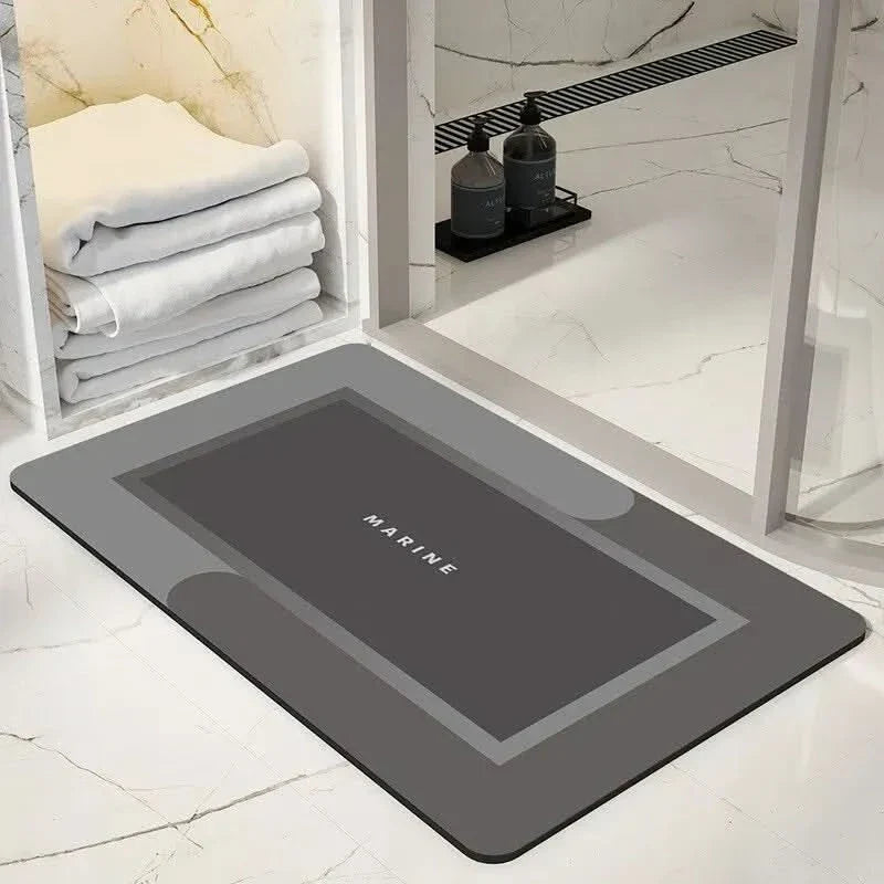 Super Absorbent Non-Slip Bathroom Mat 40×60 cm, Soft and Comfortable