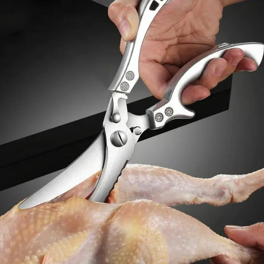 Super Strong Kitchen Shears – Stainless Steel for Effortless Cutting