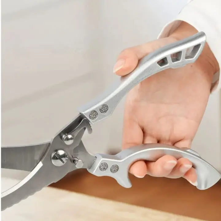 Super Strong Kitchen Shears – Stainless Steel for Effortless Cutting