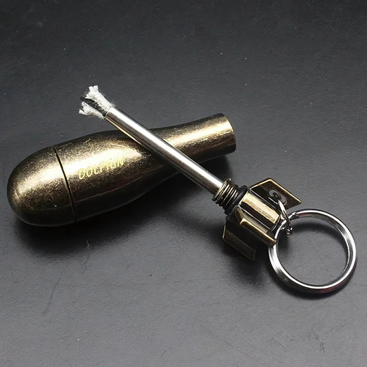 Waterproof Survival Keychain Flint Fire Starter