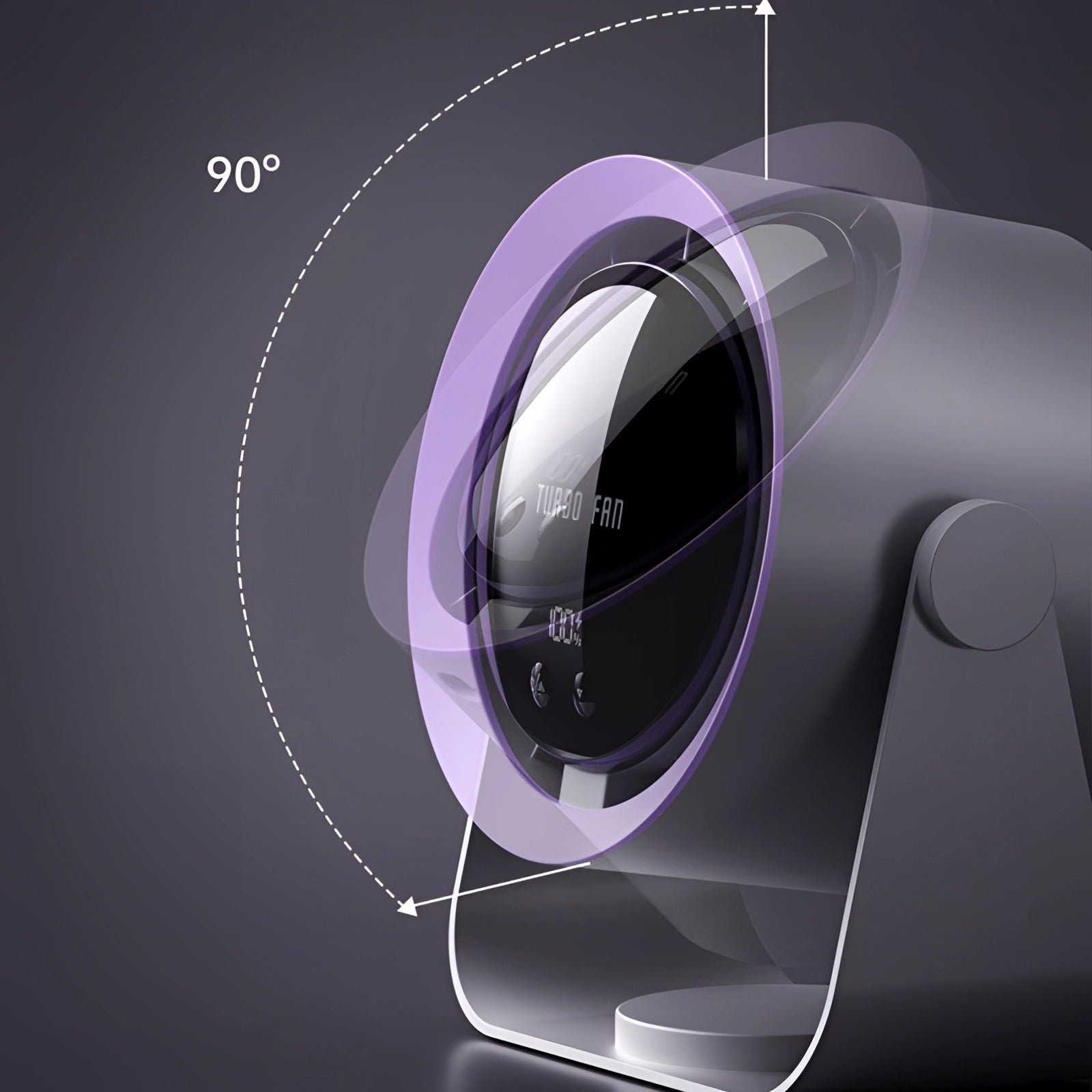 Bladeless Fan for Quiet, Energy-Saving Cooling Experience