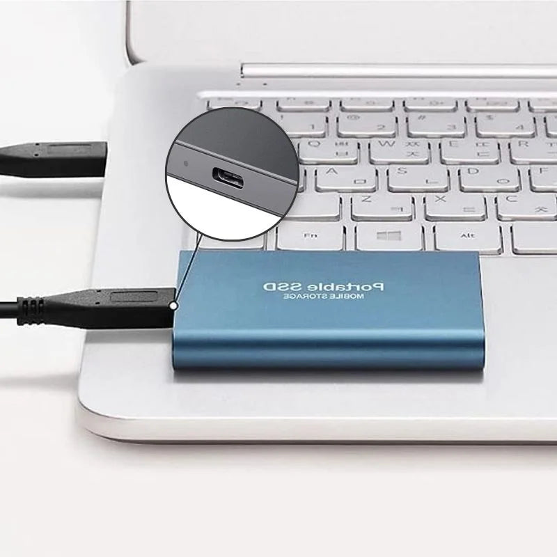 UltraDrive 128GB External SSD - High-Speed Portable Storage
