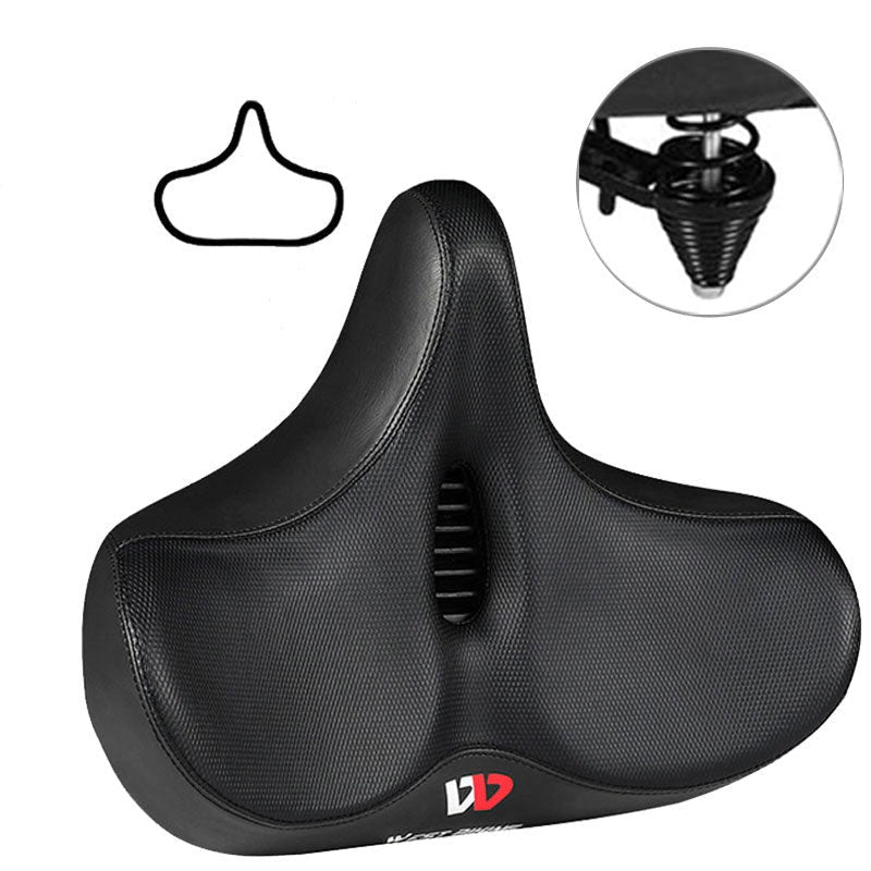Extra Wide Ergonomic Bike Seat - Breathable and Comfortable Saddle