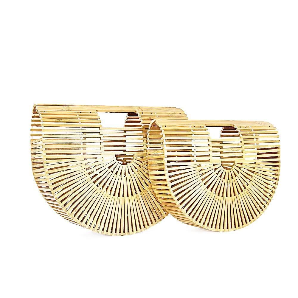 Women's Natural Bamboo Bohemian Handbag
