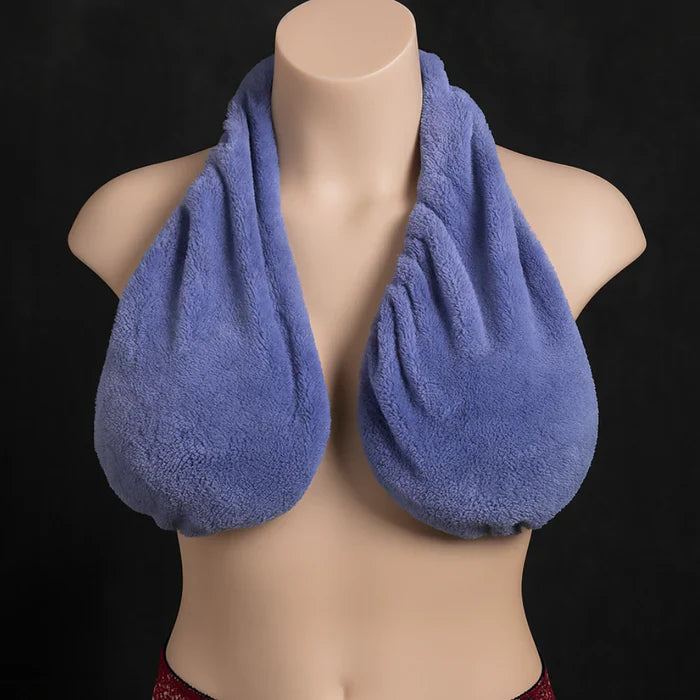 Backless Strapless Towel Bra for Large Busts - Invisible Support