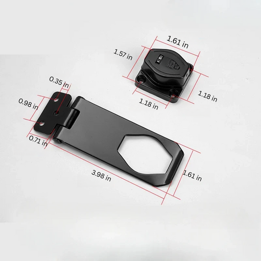 3-Digit Combination Lock for Secure Cabinet Protection