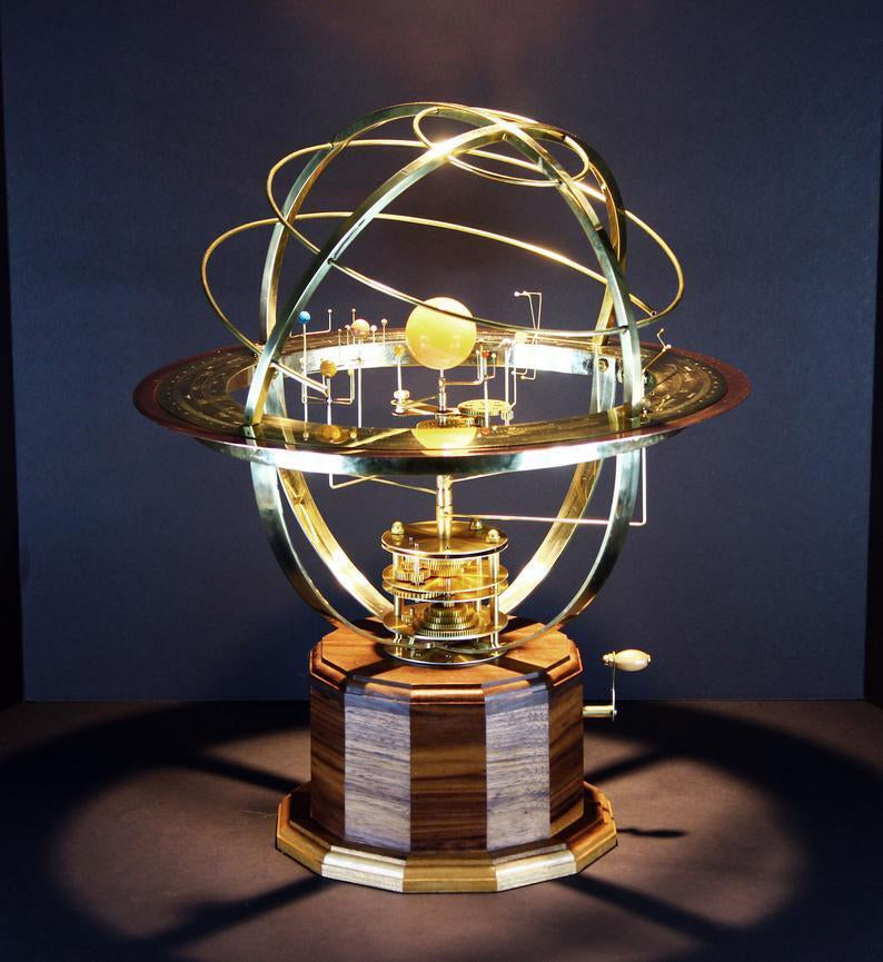 Grand Solar System Orrery Model with Planetary Movement