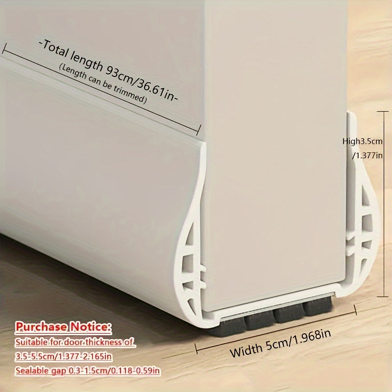 Adjustable Door Draft Stopper for Enhanced Insulation and Comfort