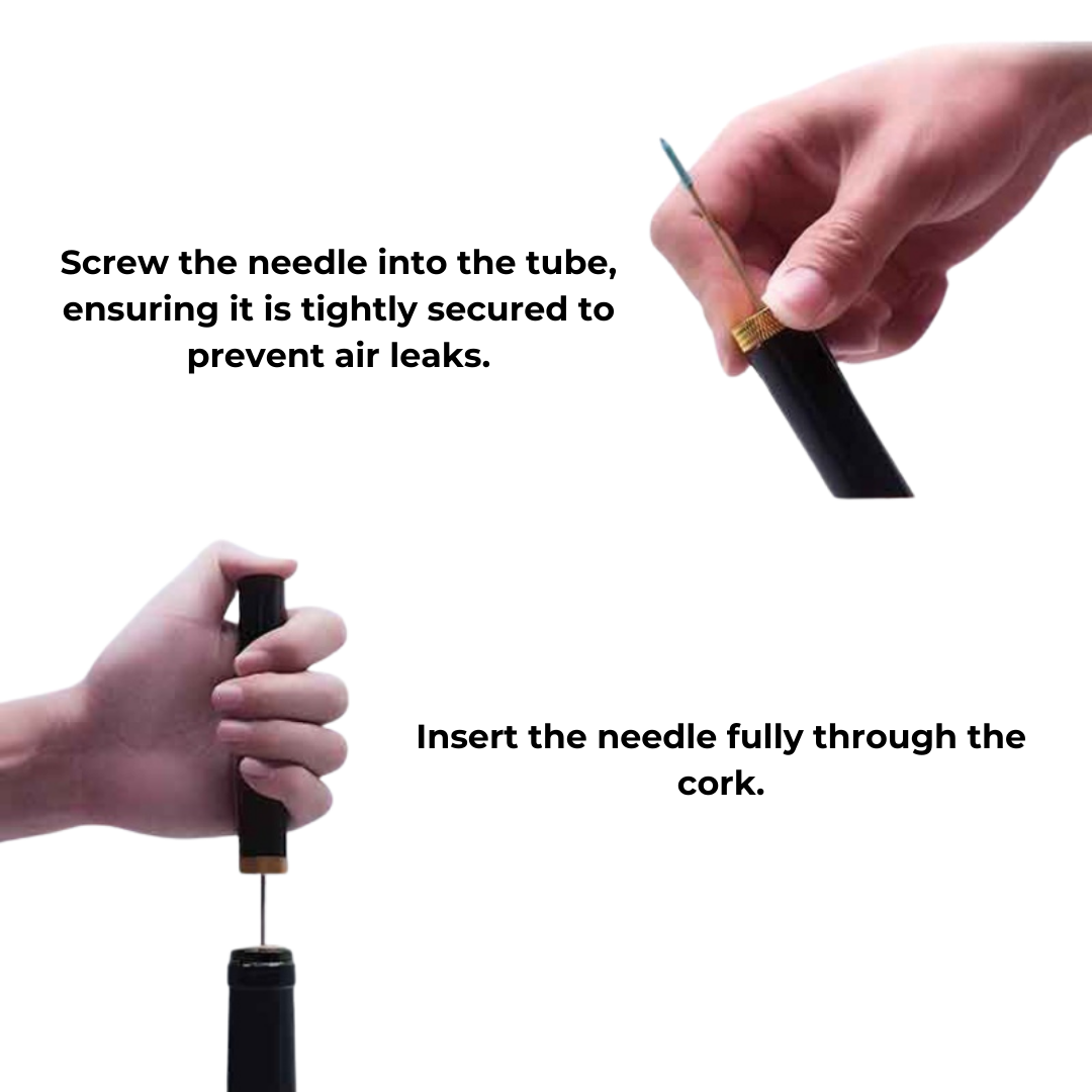 Air Pressure Cork Remover - Effortless Wine Opening