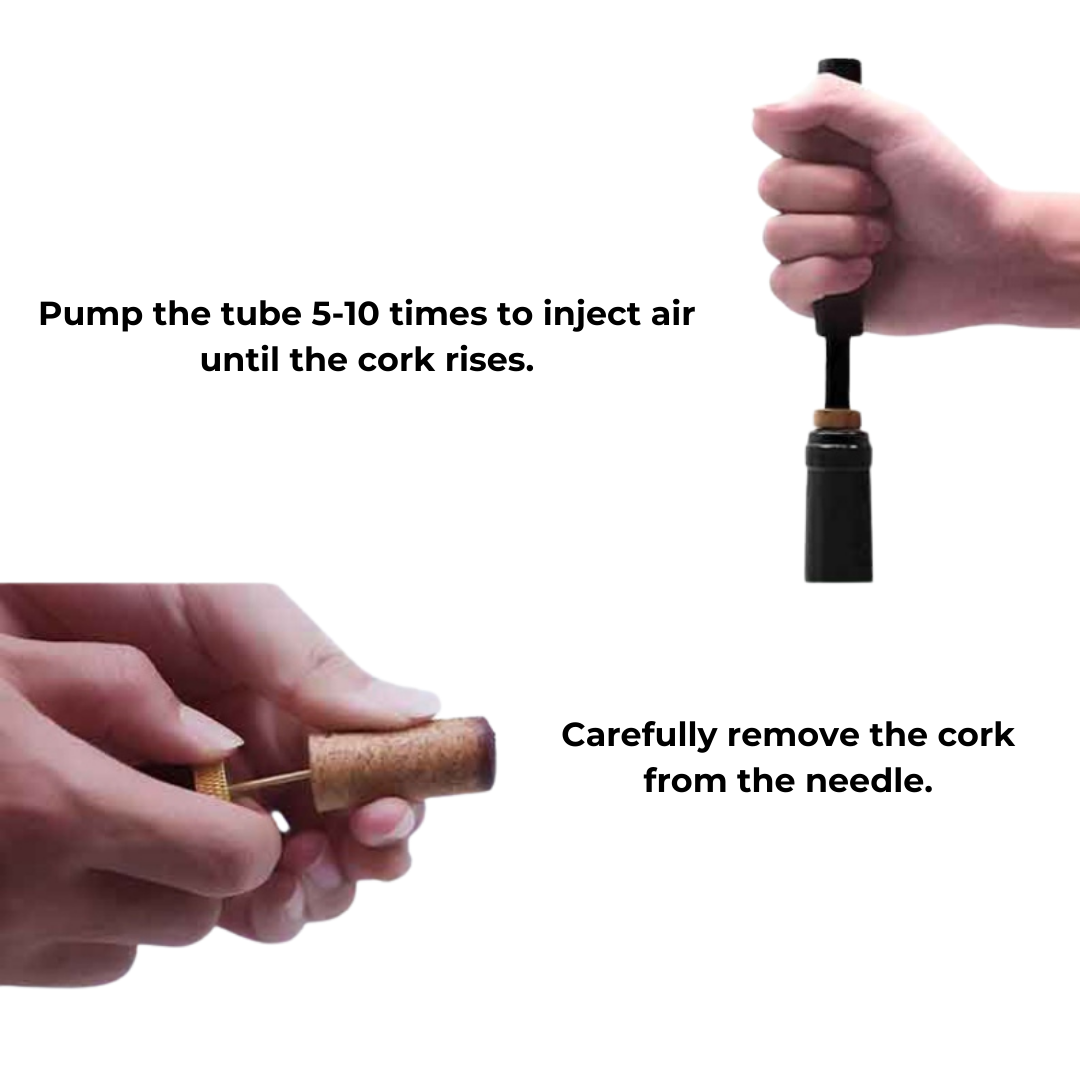 Air Pressure Cork Remover - Effortless Wine Opening